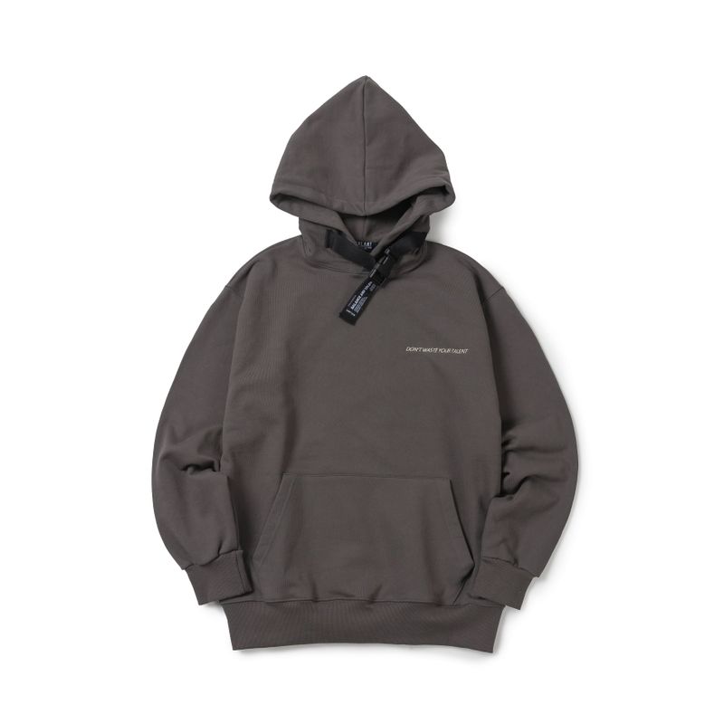 BALANT(バラント)の「Classic minislogan buckle hoodie - Darkgray(Tops)」
