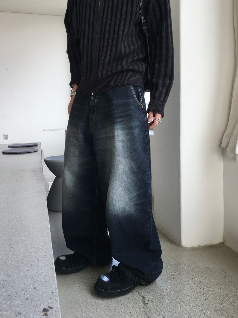 More Cat Balloon Denim Pants 2C