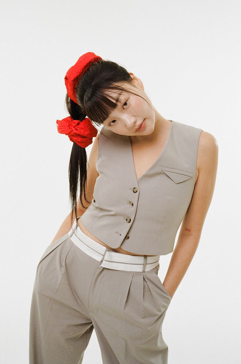 FLUFFY SCRUNCH / RED