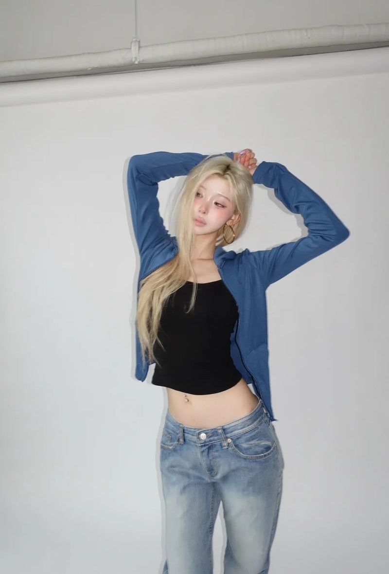 90s Lowrise Wide Jeans