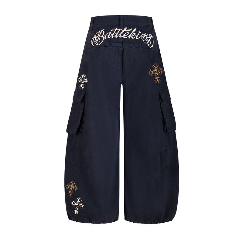 Cozy&Kitsch（コージーアンドキッチ）の「クロスエンブロイダリーカーゴパンツ 233238539（パンツ）」