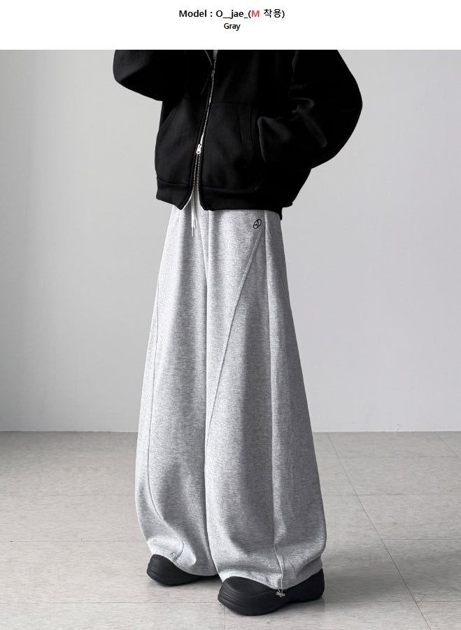 YOURNUS Curved Training Pants