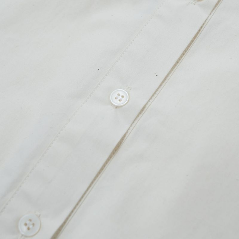 overlap back shirt
