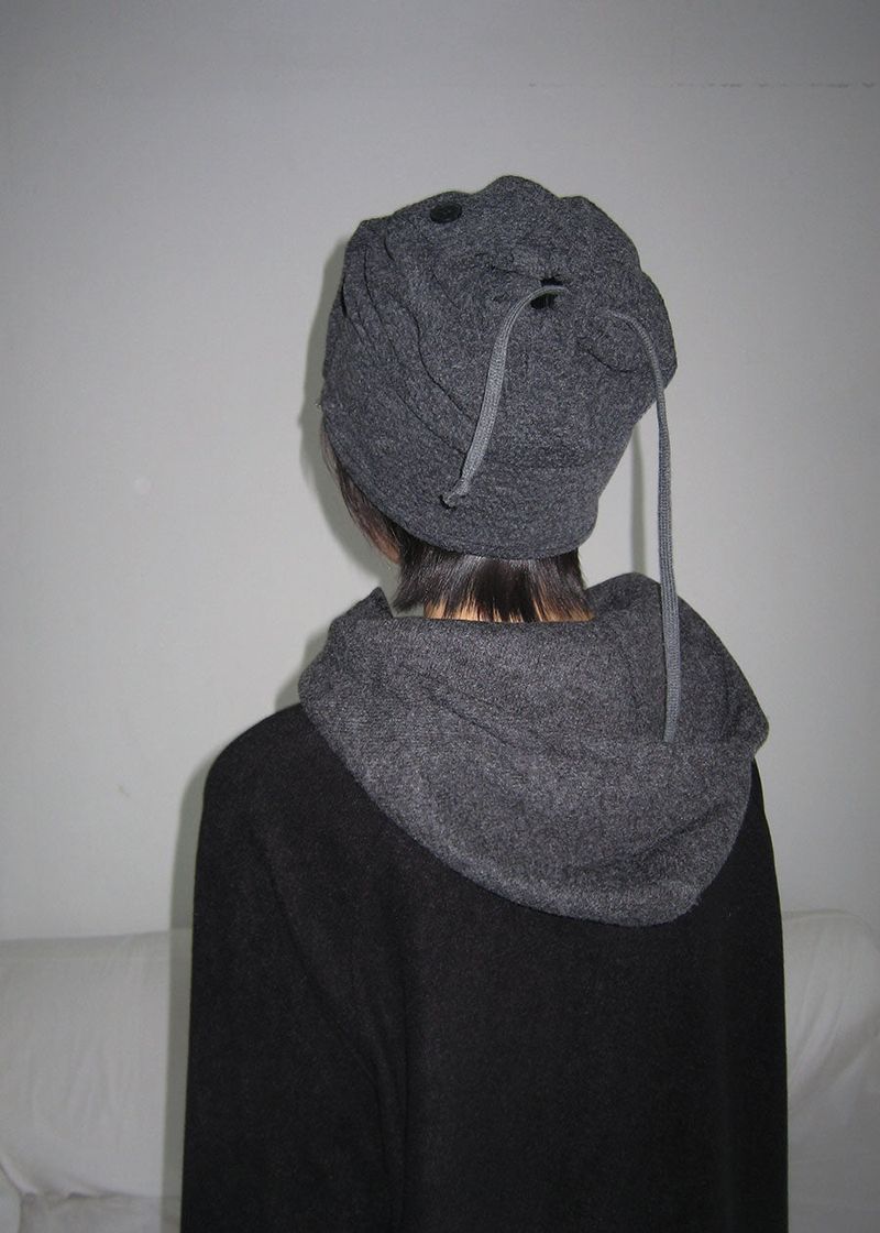 TURTLE BUTTON BEANIE 