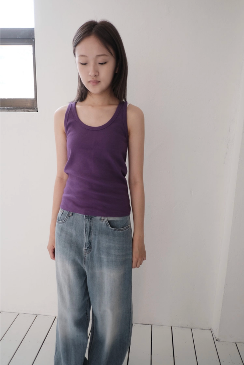 callhag（コールハグ）の「vivid back line sleeveless (5c)（Tops）」