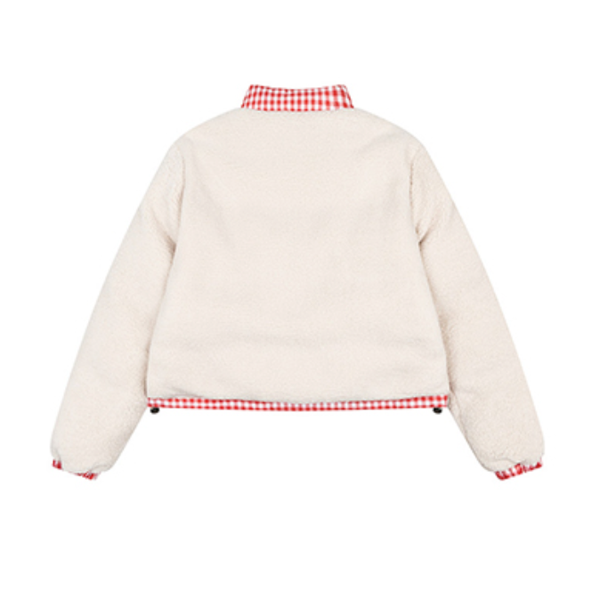 Nordic Check Fleece Jacket