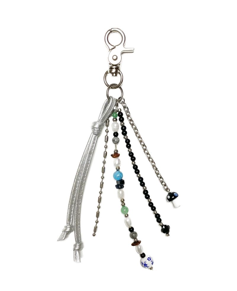 multi gemstone keyring