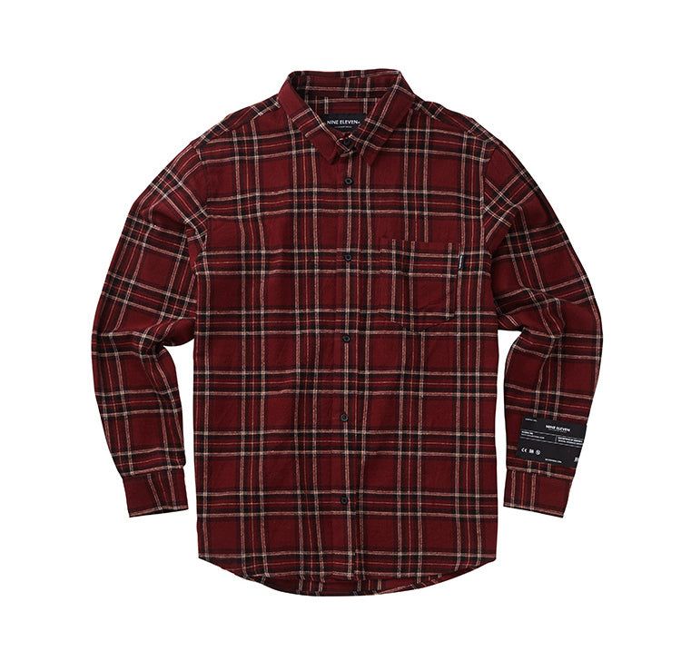 Loose-fit check shirts