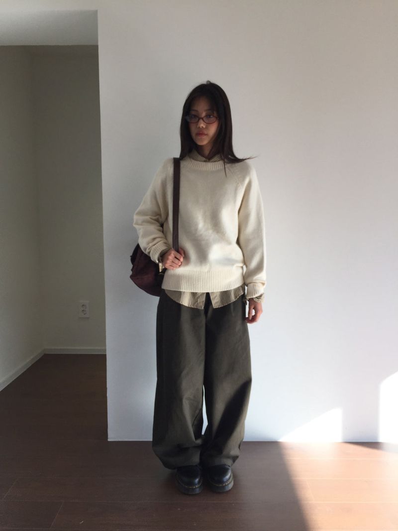 Lo-fi two-tuck slacks (3color)
