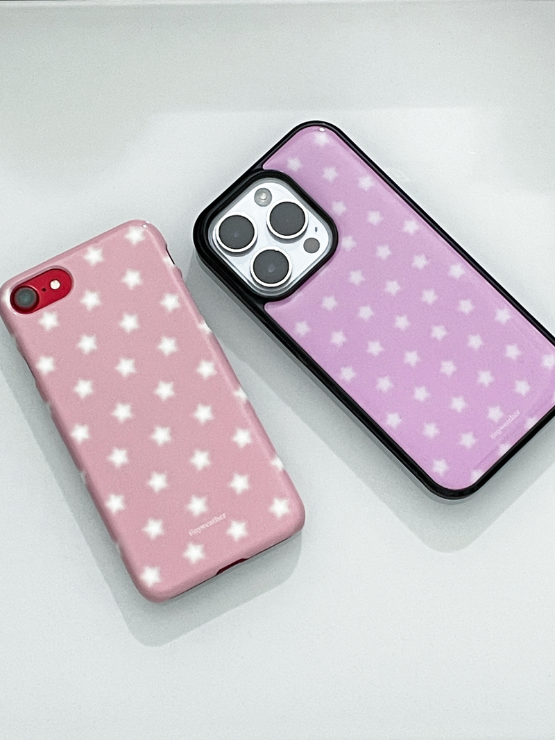 star hard case-pink