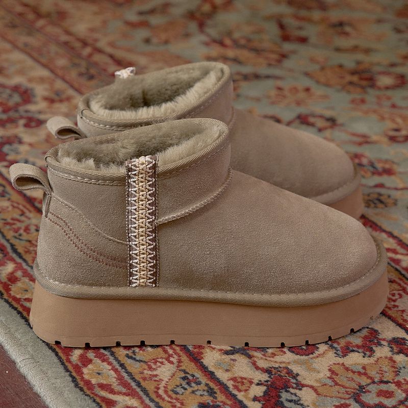 SHOEHI(シューハイ)の「Zia Cowhide Fur Winter Boots_B0150(Shoes)」