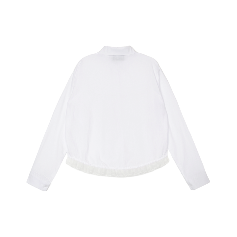 LACE LAYERED SHIRT