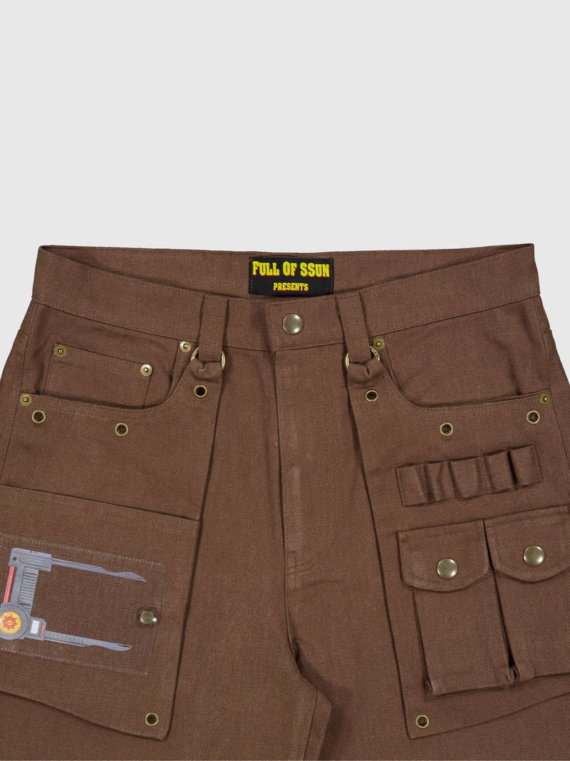 Multipass Cargo Pants (Brown)