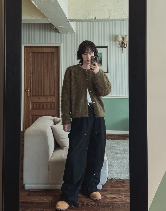 Lighton Washed Double Knee Pants