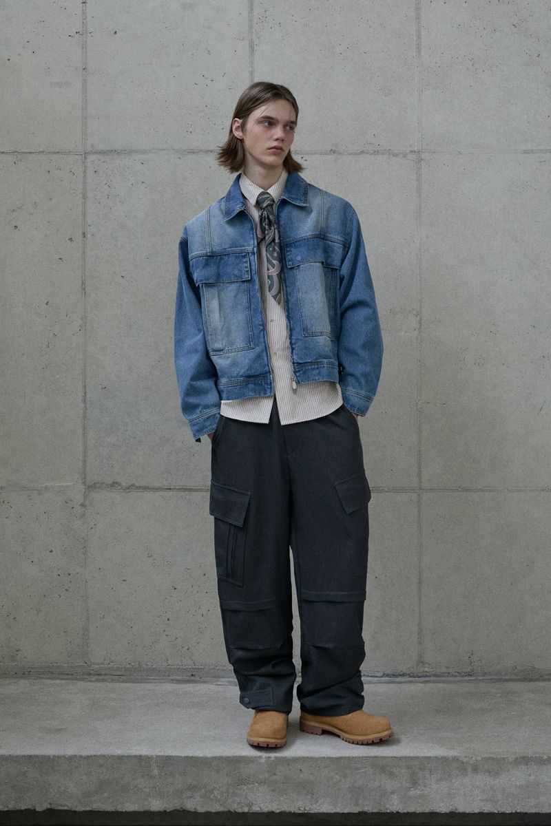 Oversized Max pocket Trucker jacket