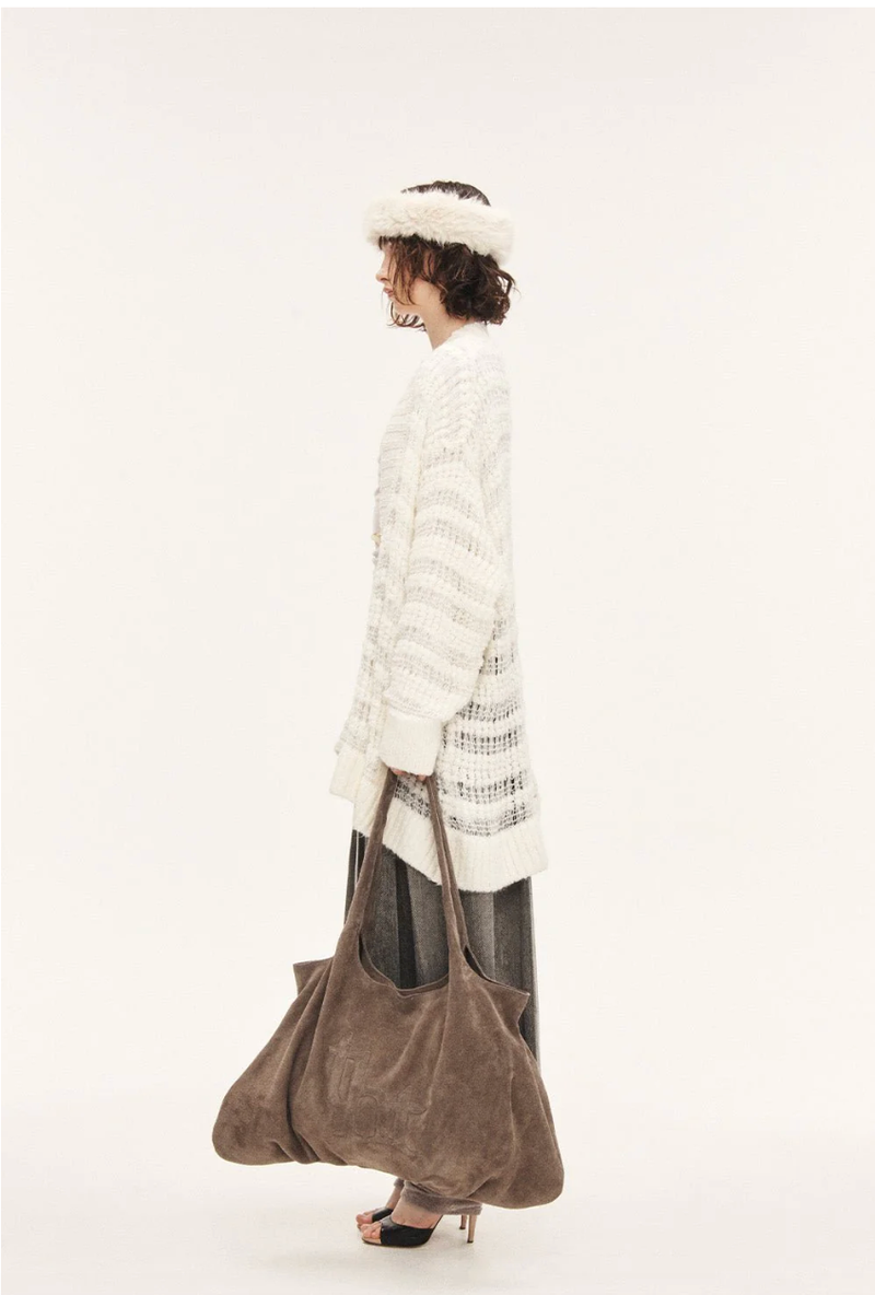 Classic pleats skirt - gray