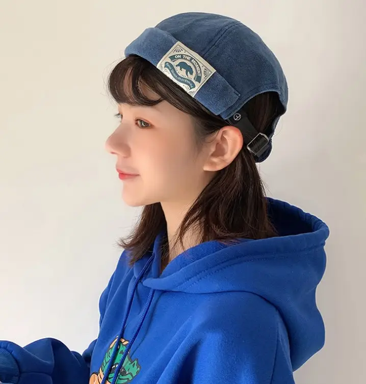 On the Moment Original Denim Watch Cap C1 BLUE