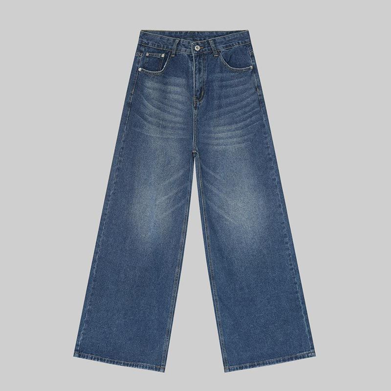 Awesome Super Long Wide Denim Pants (5color)