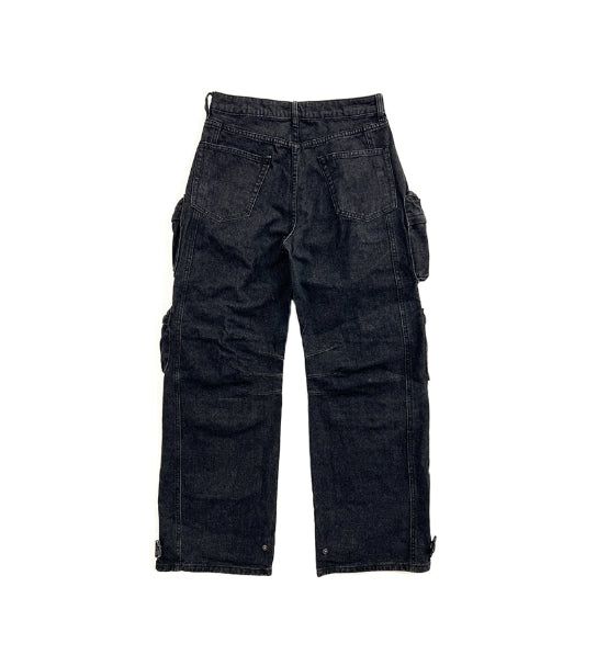Mier Multi Cargo Denim Pants