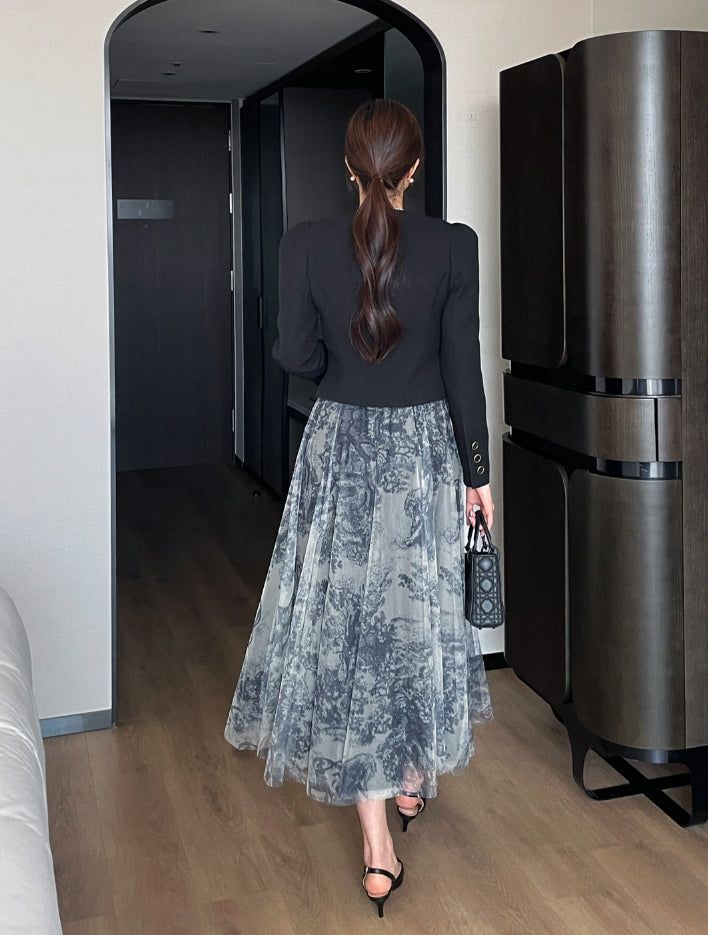 Mazel Square Puff Crop Jacket