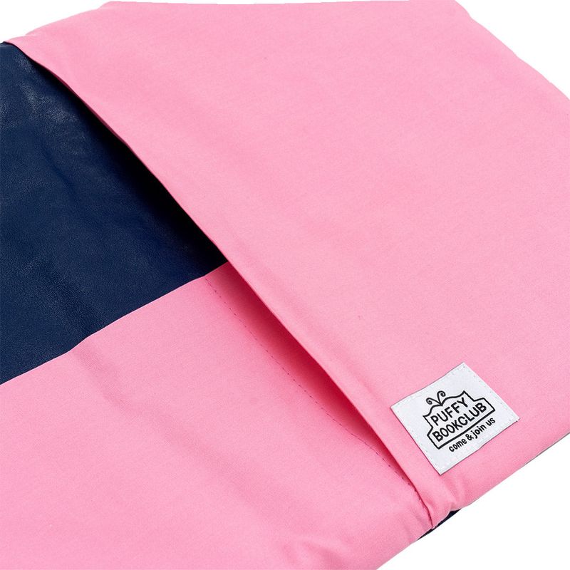 Jumping Star Pouch (pink/navy)