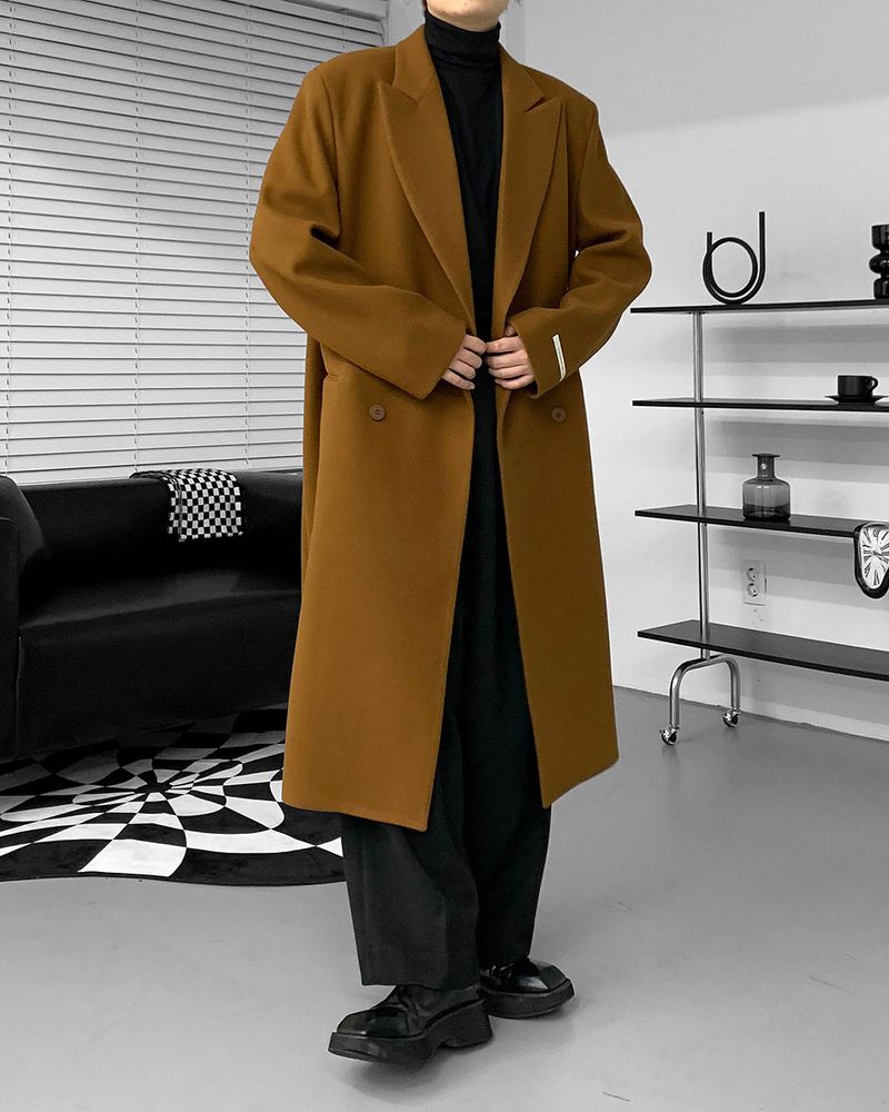YM Philip Double Wool Coat (2 colors)
