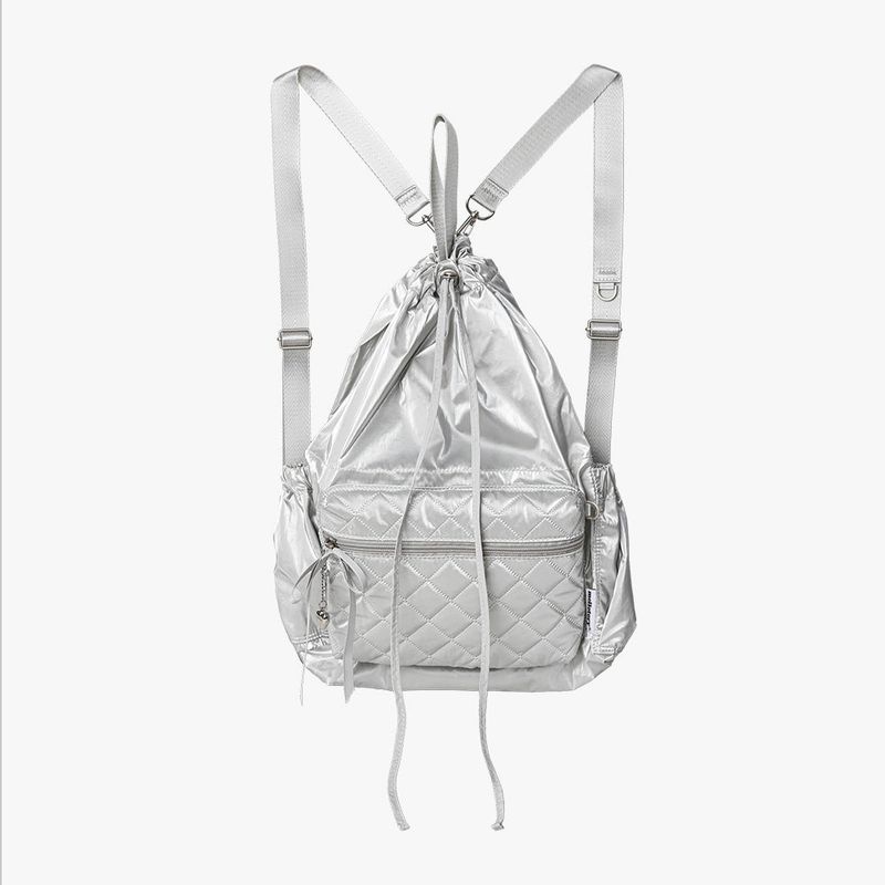 MELLO QUILTING BACK PACK (SILVER)