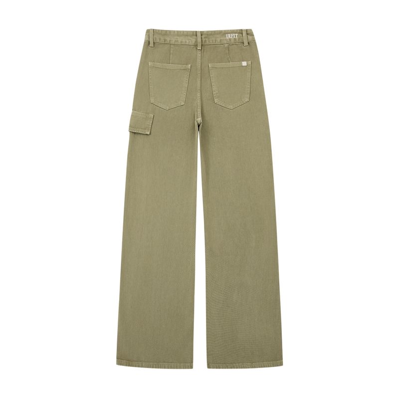 [3RD REORDER] SOFT OLIVE DYING FRONT POCKET DENIM code 26221