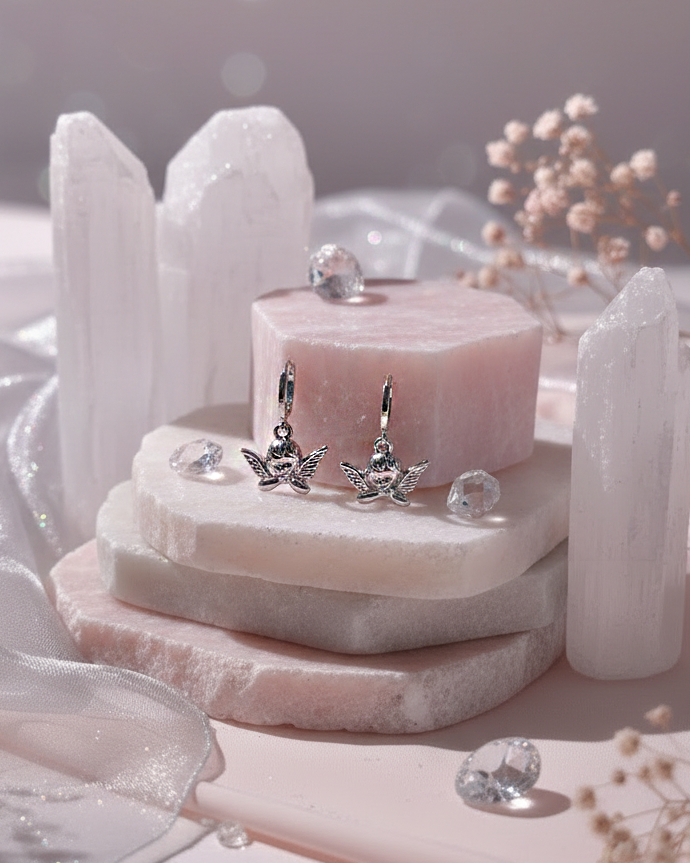 Petit Angel Huggies Piercing - Silver Color