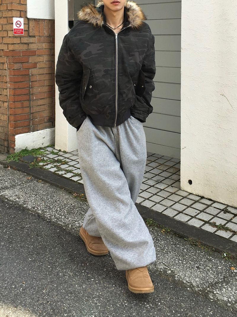 Camp Unisex Wide Fleece Pants 3C