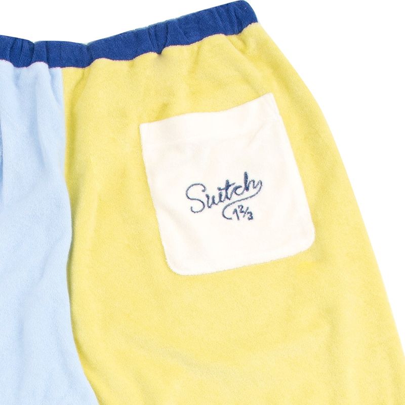 EXOTIC TERRY OPEN COLLAR SHORT-PANTS (UNISEX)_SYS0PT02EY