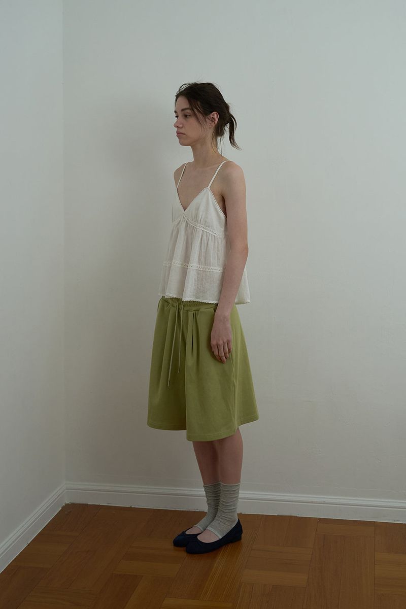 Marine lace sleeveless