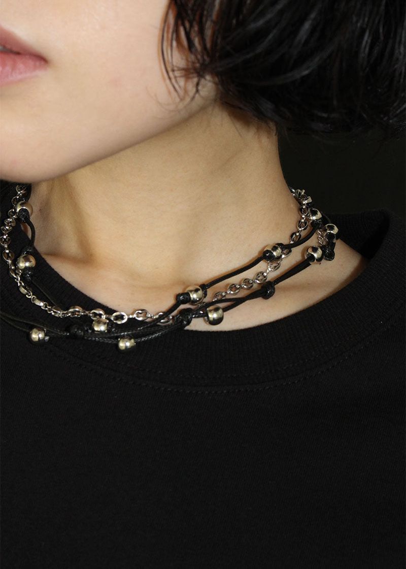eon（イオエン）の「TIE ROPE NECKLACE SET（Accessories）」