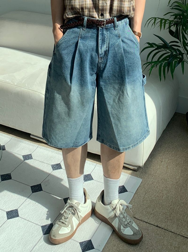 Mensfloor(メンズフロア)の「Carpenter Bermuda Denim Pants(Pants)」