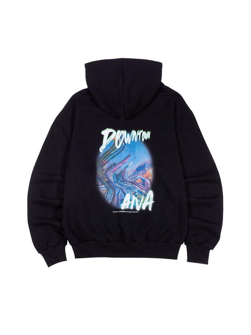 DOWNTOWN OVER-FIT HOODIE