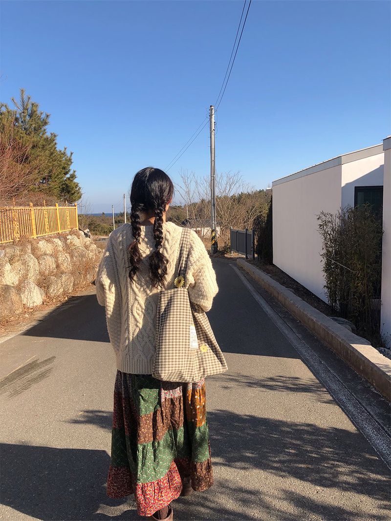 Everyday fabric bag_I'll keep on walking