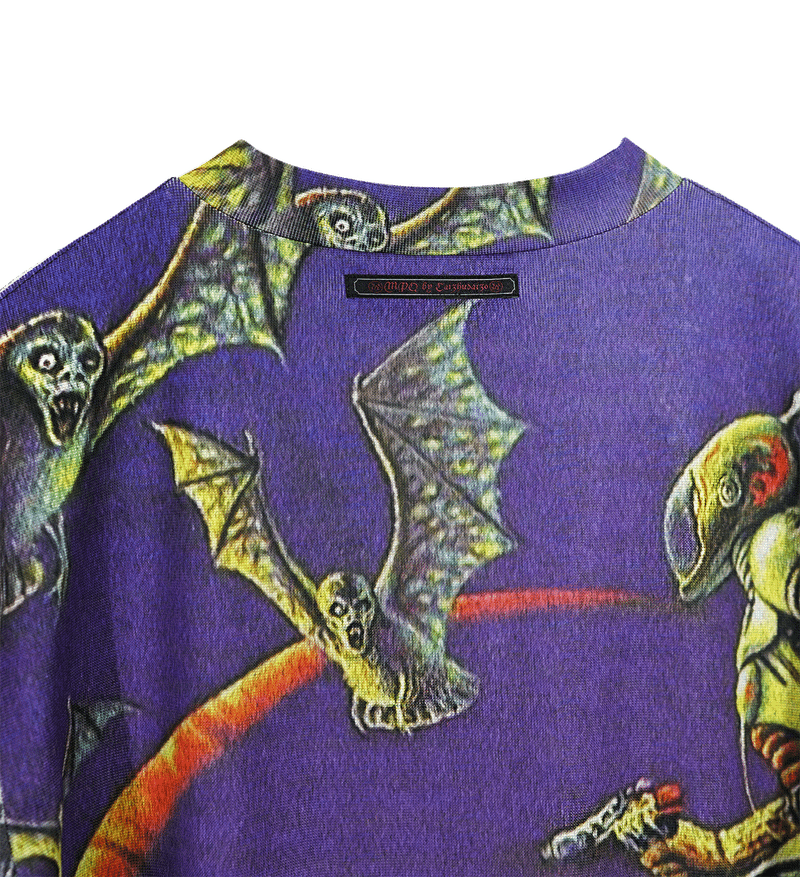 SPACE BOOKS reversible long sleeve