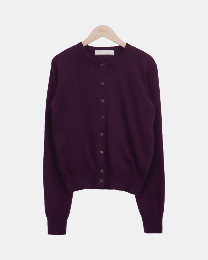 Moeun Round-Neck Cardigan