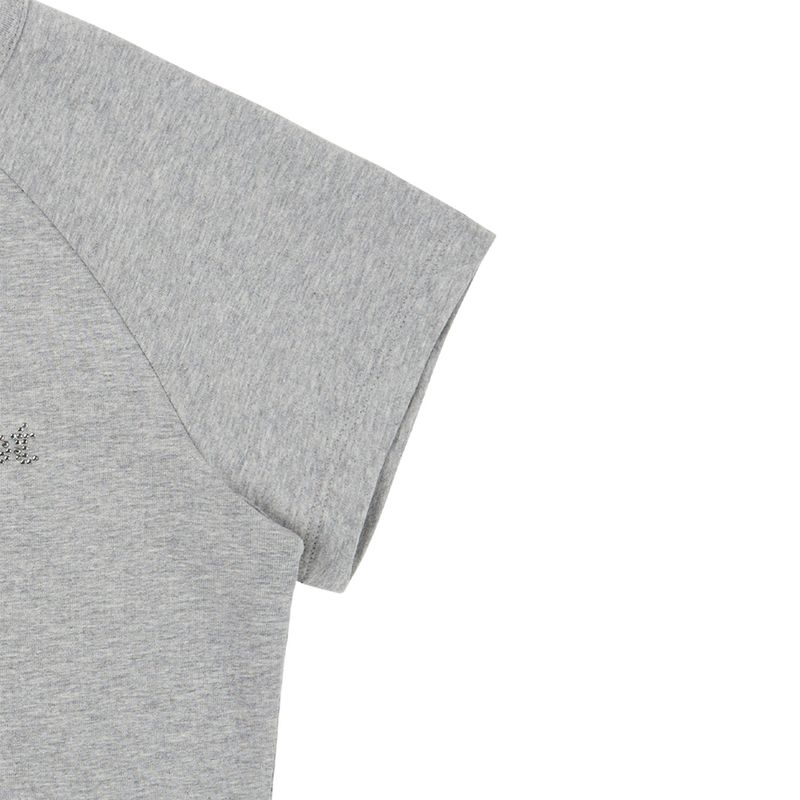 ザットガールバイブTシャツ_メランジグレー