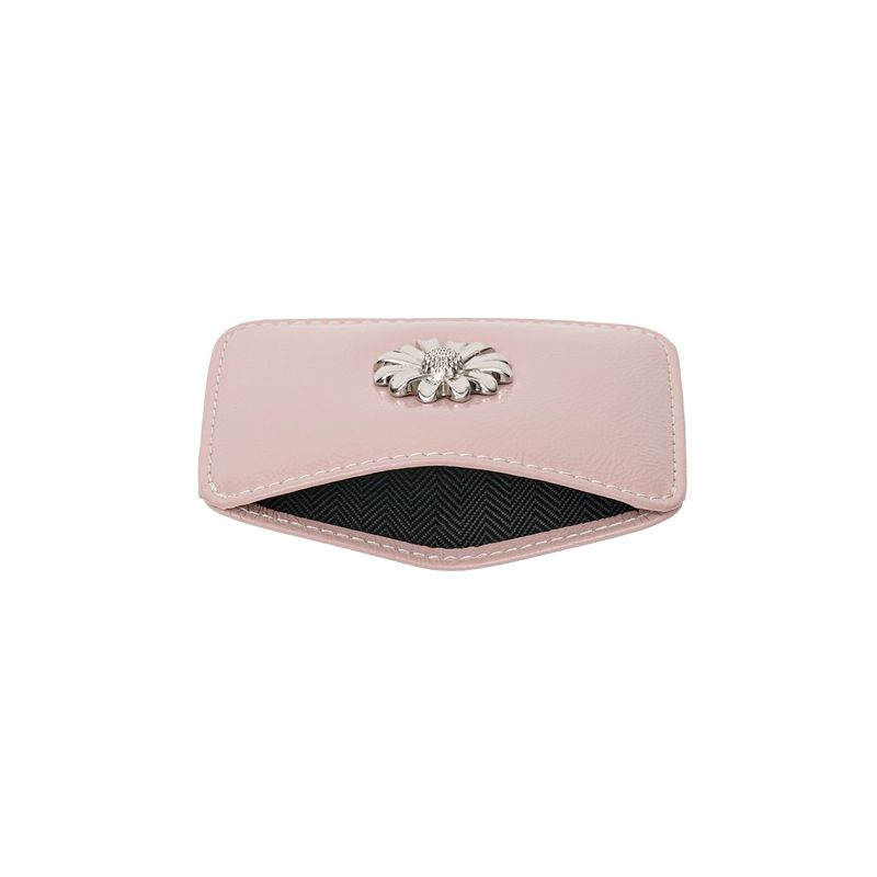 Daisy Slim Mini Transportation Card Wallet Babypink
