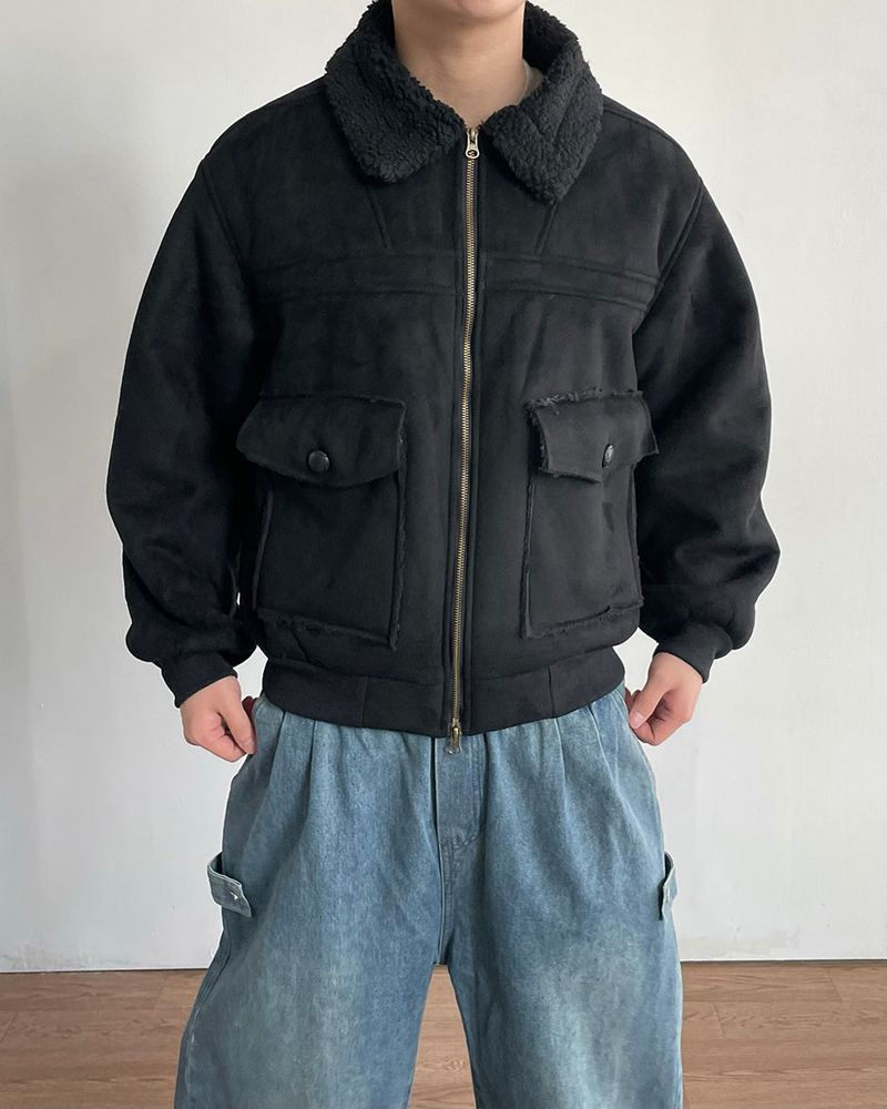 Sable Suede Mustang Jacket
