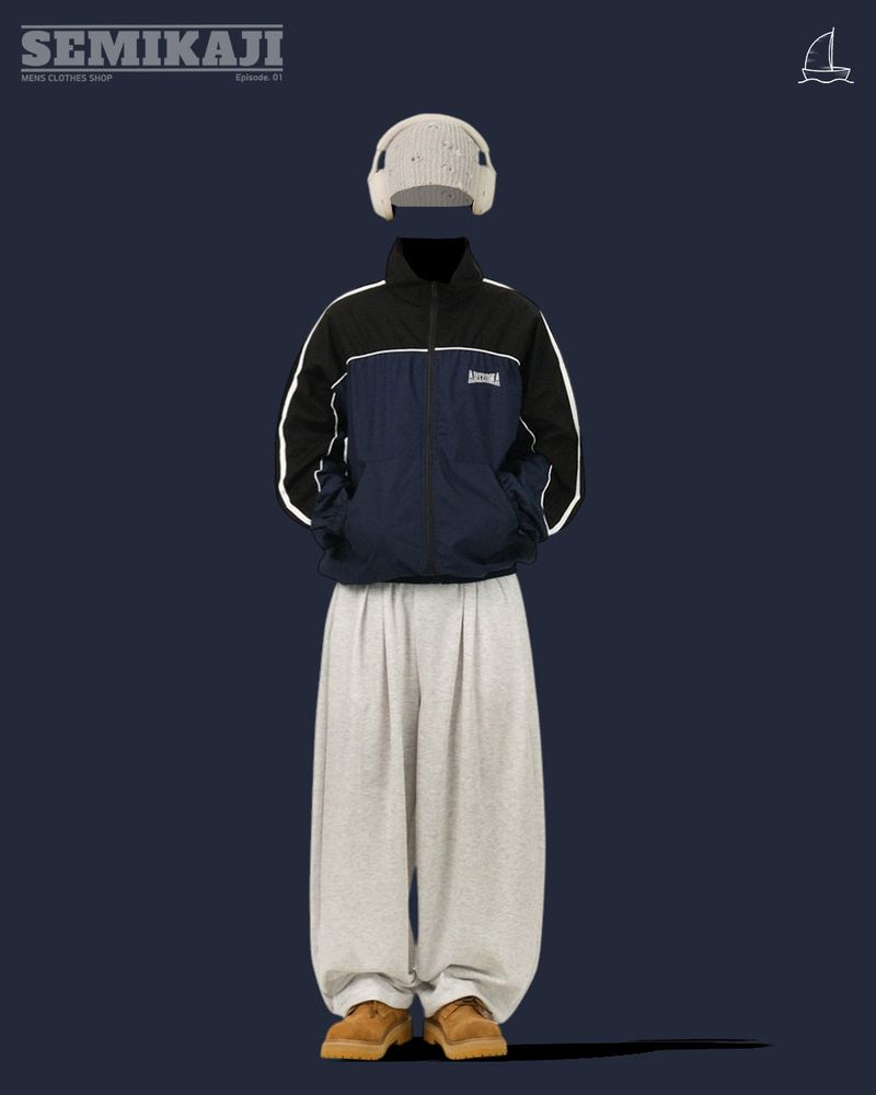 [SEMADE] Easy Sweat Banding Pants 모찌 벌룬 스웻팬츠