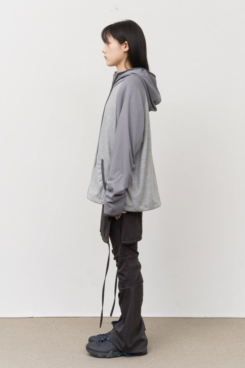 Coke Raglan Hooded Zip Up