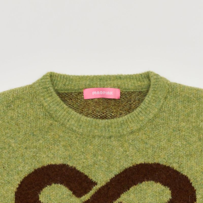 MP SYMBOL KNIT GREEN