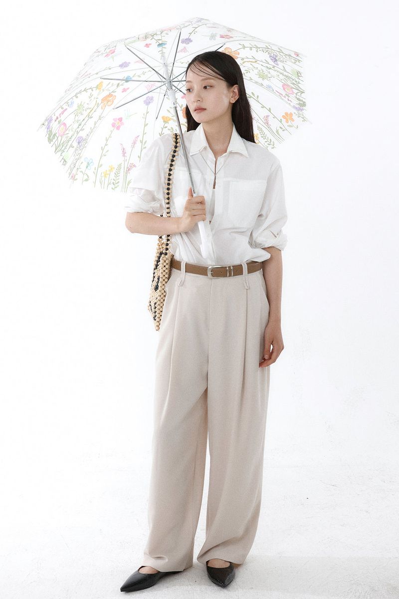 EDGE LOOP PANTS_SAND BEIGE