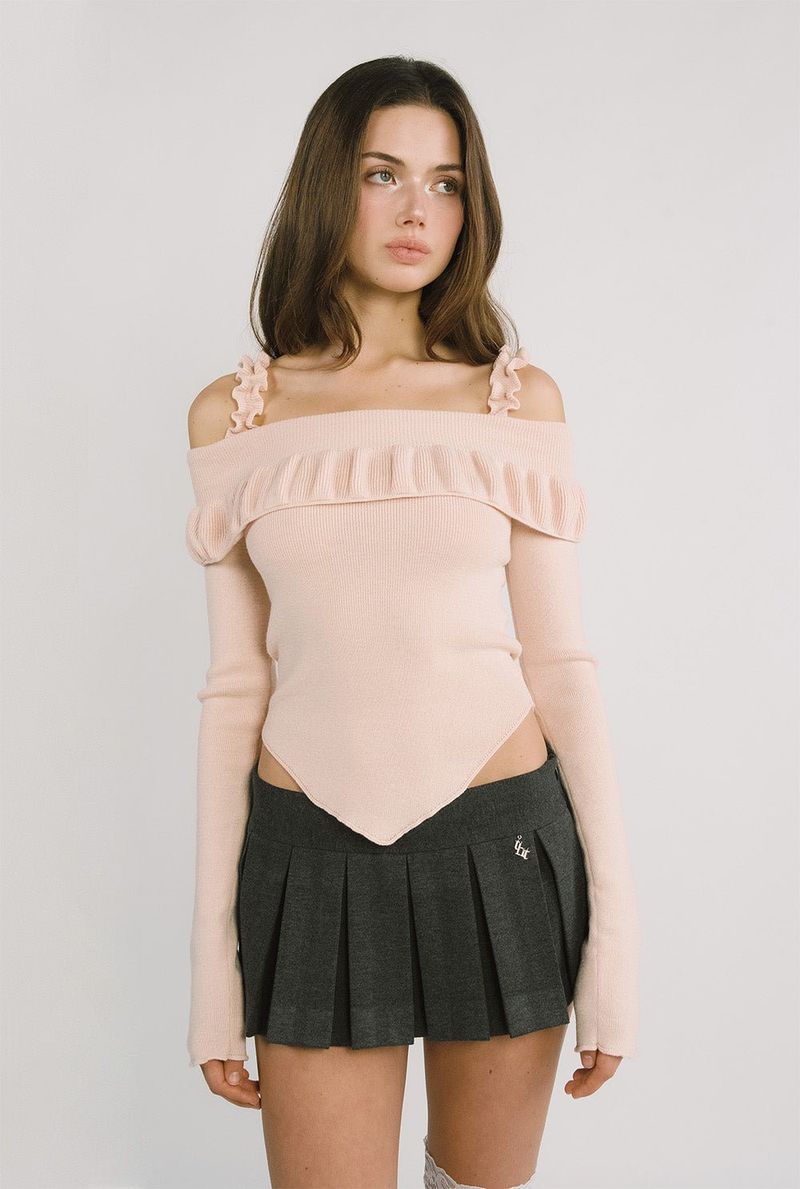 threetimes（スリータイムズ）の「Loew pleats skirt（Skirts）」