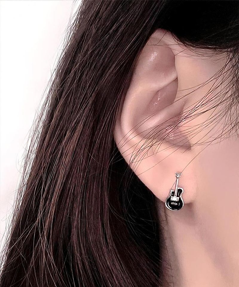 black guitar piercing 1PC