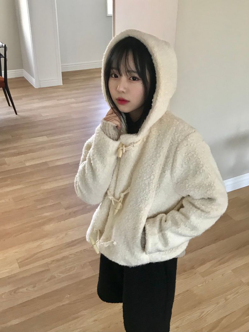 Emery short duffle coat