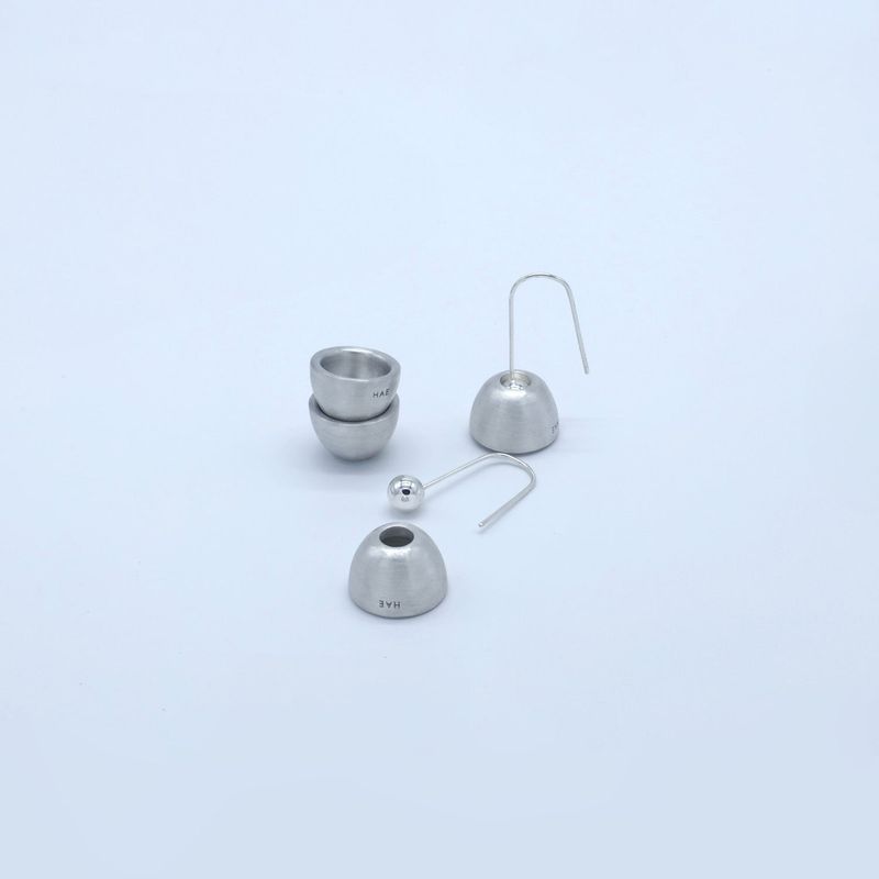 【MADE】 Bowl earring matt