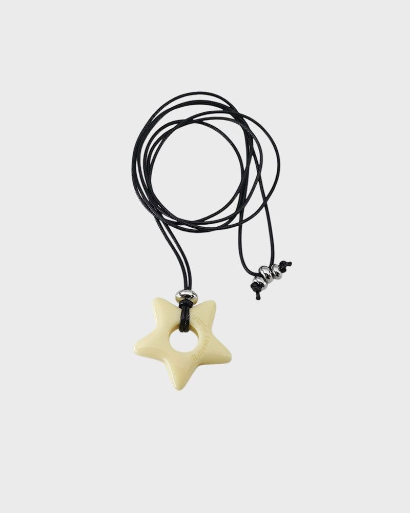 it doesn't matter.（イットダズントマッター）の「[STAR] ロピーネックレスYellow)（アクセサリー）」